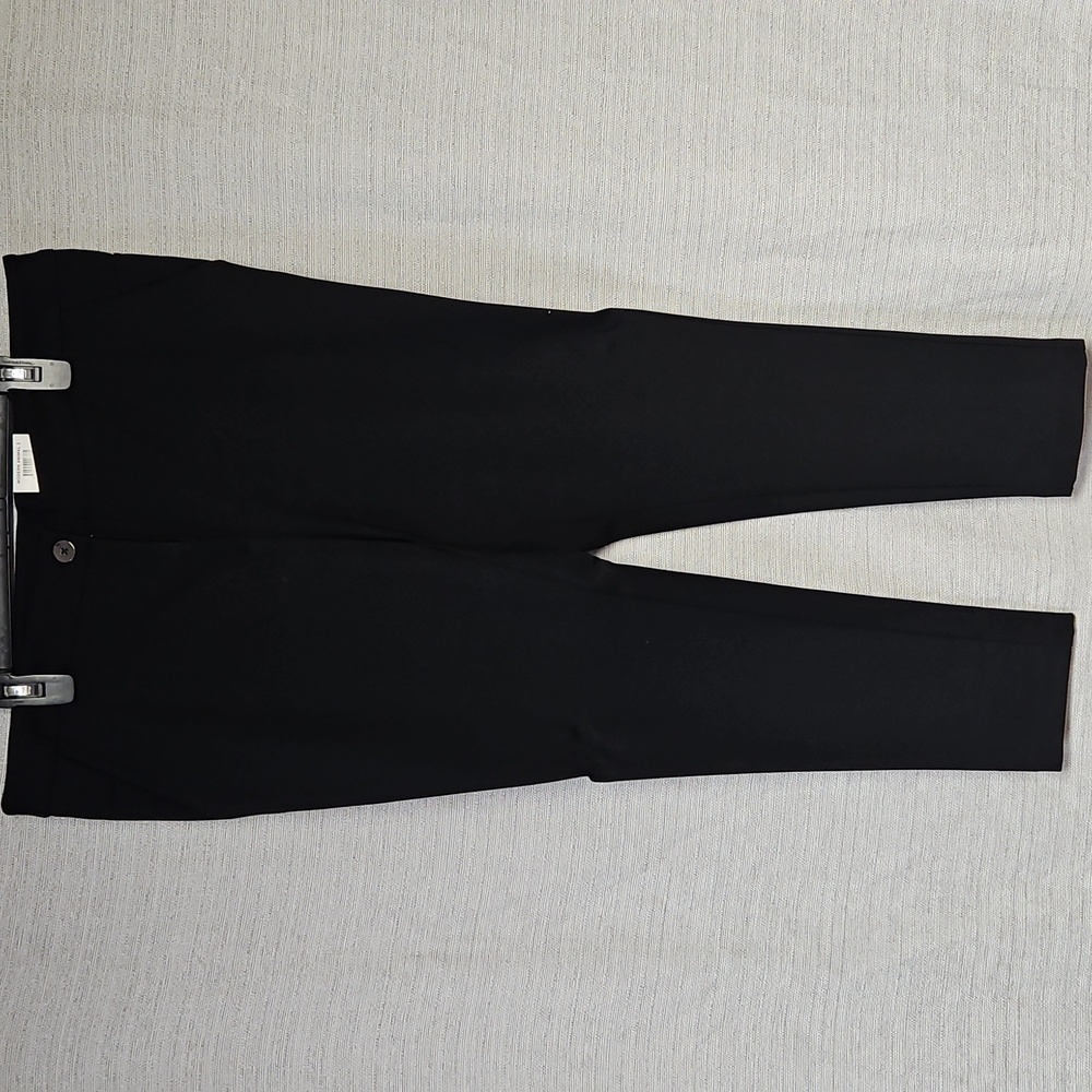 Alfini Black skinny leg pants 16 - Picture 2 of 5